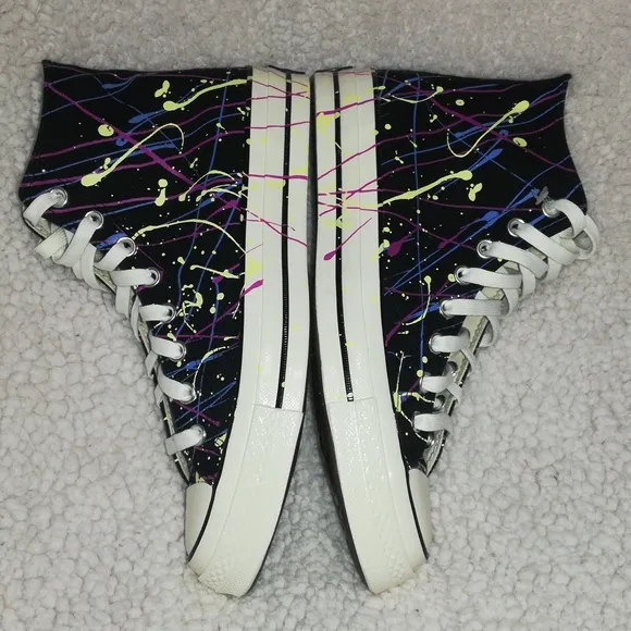Converse Chuck Taylor 70 All Star Athletics Shoes Paint Splatter Size 9 …