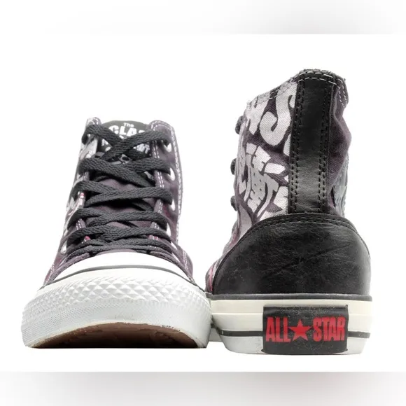 Converse Chuck Taylor All Star The Clash 3 Black/Red High Top Sneakers | NEW/NWT