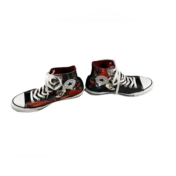 Converse Chuck Taylor AllStar High x DC Harley Quinn high top m 8 women 10