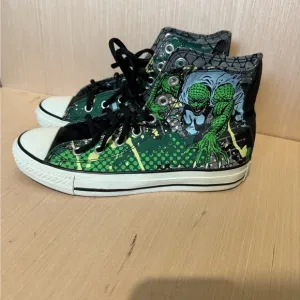 Converse DC Comics Killer Croc Mens6.0 Womens 8.0 High Top Sneakers Great Cond.