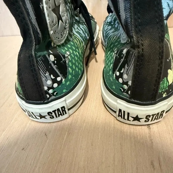 Converse DC Comics Killer Croc Mens6.0 Womens 8.0 High Top Sneakers Great Cond.