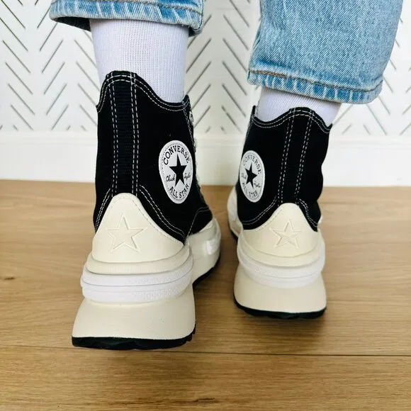 ❤️Converse Run Star Legacy CX Hi Platform 7.5 Women Shoes Sneakers Black A00869C