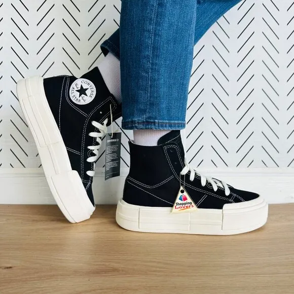 🤩Converse Women Shoes Chuck Taylor All Star Hi Size 6.5 Sneakers Black A04689C