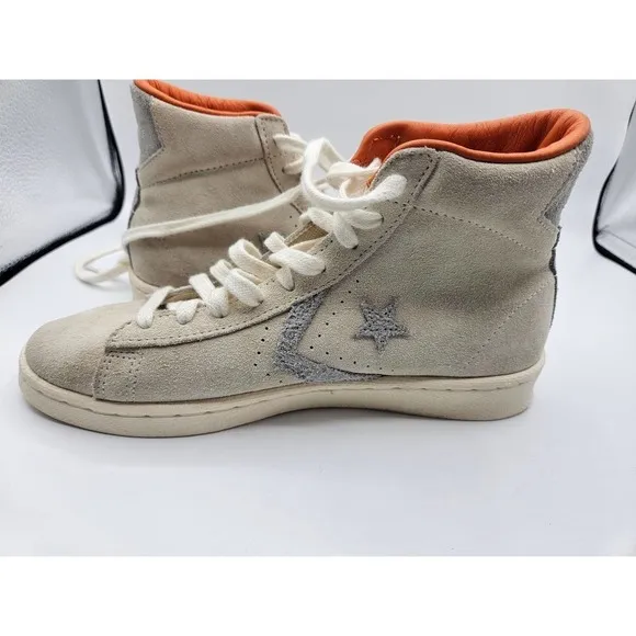 Converse‎ x Bugs Bunny Pro Leather High Top Mens 6 Womens 7.5 Gray Orange