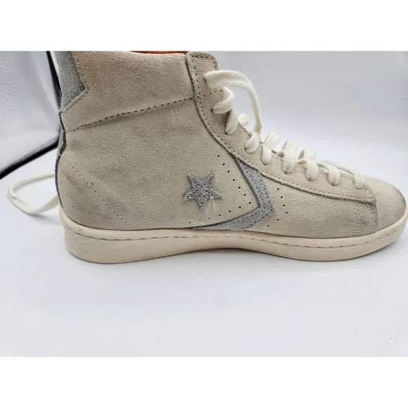 Converse‎ x Bugs Bunny Pro Leather High Top Mens 6 Womens 7.5 Gray Orange