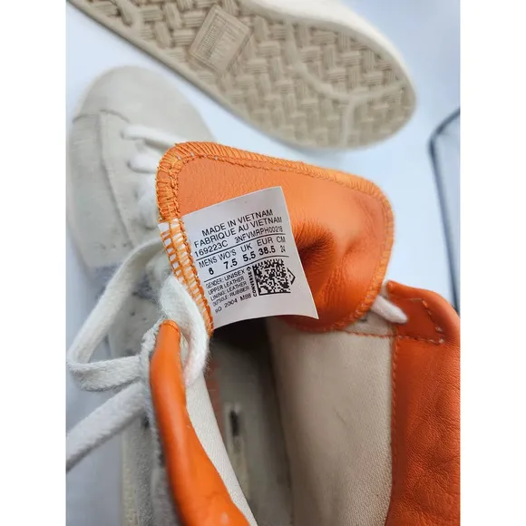 Converse‎ x Bugs Bunny Pro Leather High Top Mens 6 Womens 7.5 Gray Orange