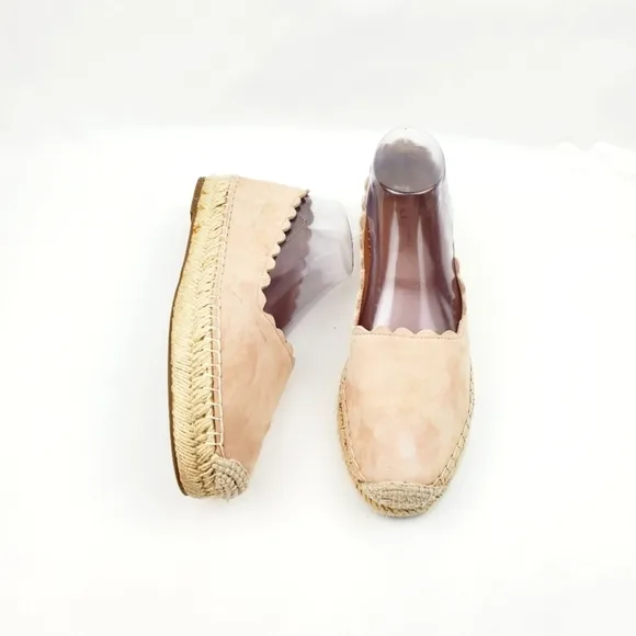 Crown vintage Bahamas Blush leather espadrille shoes