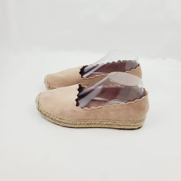 Crown vintage Bahamas Blush leather espadrille shoes