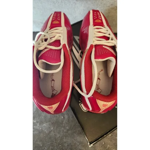 Dada Supreme Red &amp; White Athletic Shoes Sneakers 90s Vintage Men's Size 10 RARE