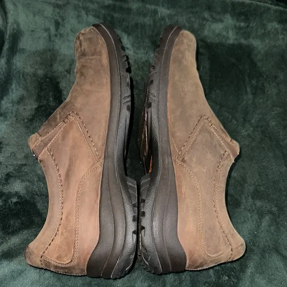 Dansko Men's Brown Leather Slip-On Shoes Size 46EU or 12 1/2US Preowned