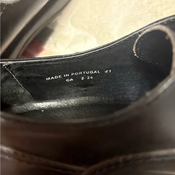 Dansko Oxford Clog Lace Up Shoes 41