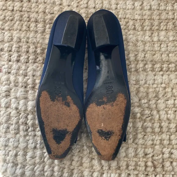 DAVID EVINS | vintage Women's Blue Heels