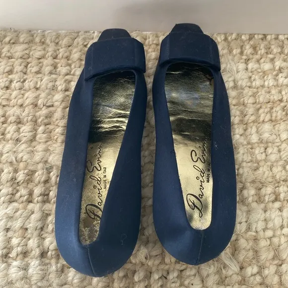 DAVID EVINS | vintage Women's Blue Heels