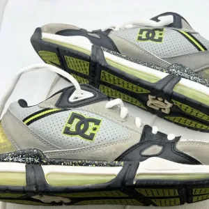 DC Shoes Versaflex Shoes Mens 11.5 Rare Soft Lime Colorway Y2K Vintage