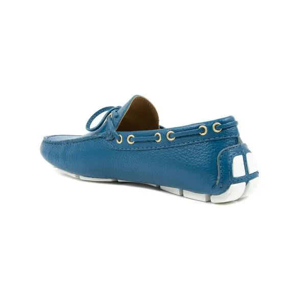 Dee Ocleppo Mousse Prefisso Loafer Men Blue Moccasins