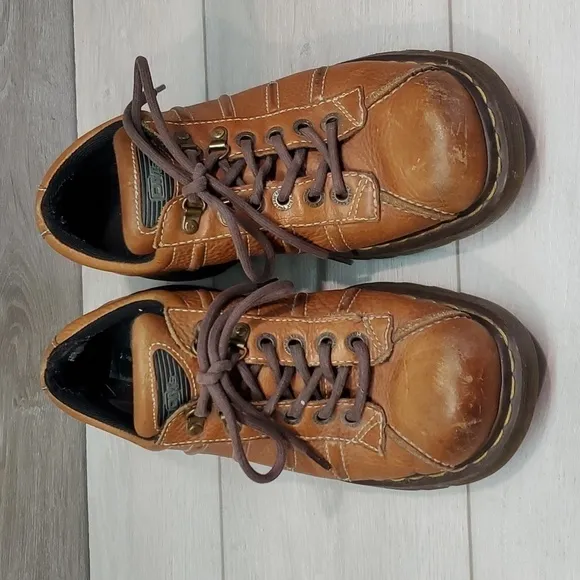 Doc Dr.Martens Mens 11306 Leather Y2K Chunky Tractor Platform shoes sz 10