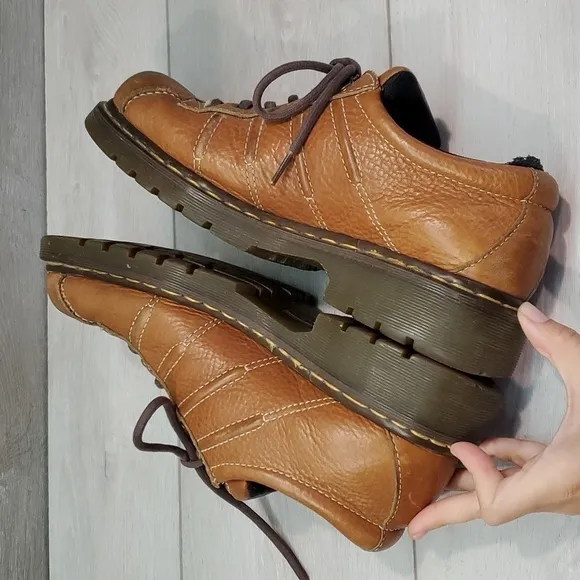 Doc Dr.Martens Mens 11306 Leather Y2K Chunky Tractor Platform shoes sz 10