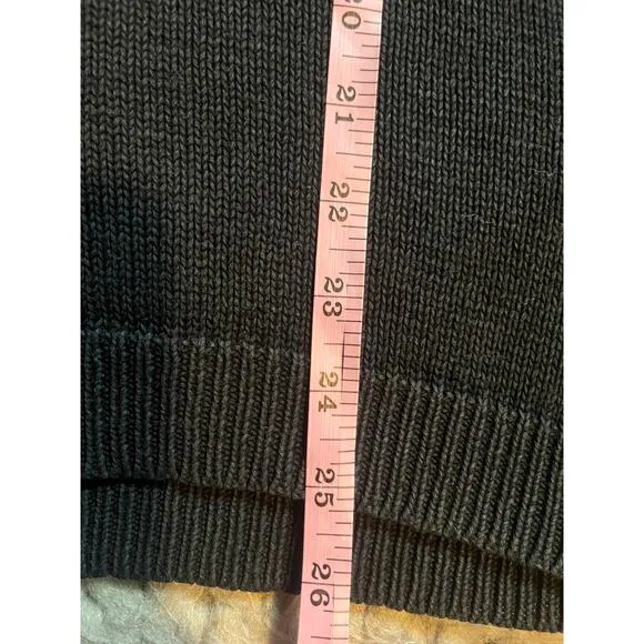 Dockers golf sweater black, arglye size large