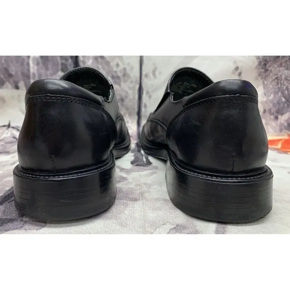 Dockers Mens 8 M Proposal Leather Black Dress Shoe Slip On Loafer 90-3184 Casual