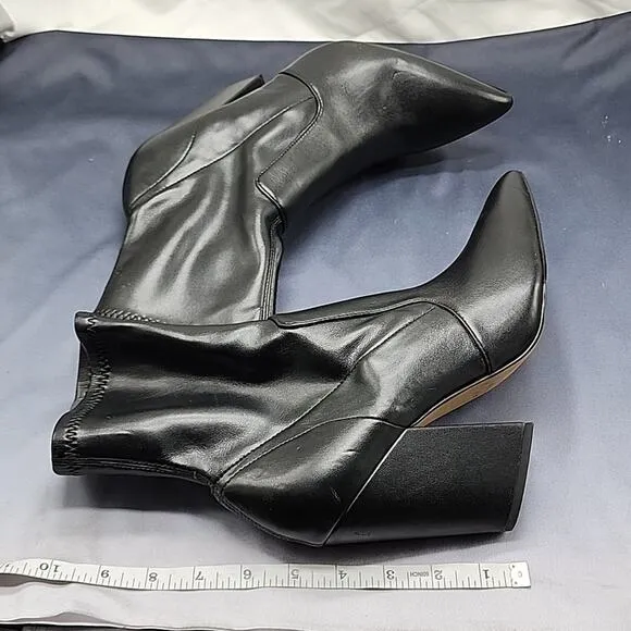 DOLCE VITA STYLE NELLO BOOTIE WOMAN'S 10.0 BLACK STELLA IN VGUC