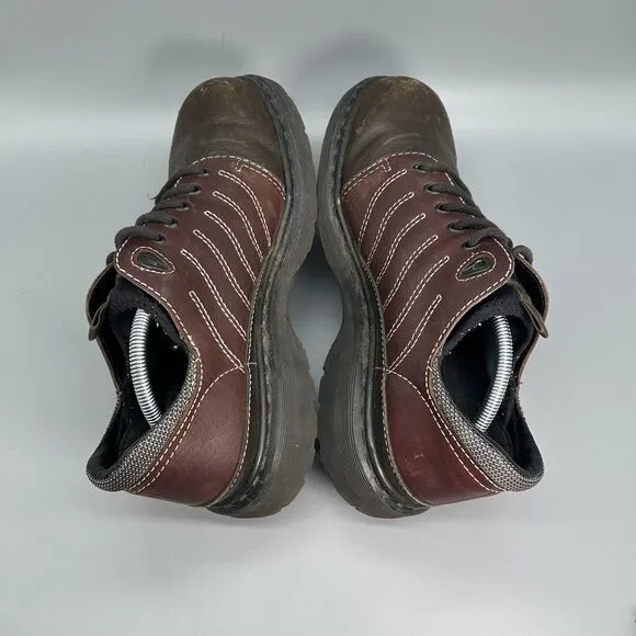 Dr. Martens Brown Leather 9243 Lace Up Shoes Oxfords Mens 11 England Vintage 90s