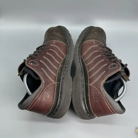 Dr. Martens Brown Leather 9243 Lace Up Shoes Oxfords Mens 11 England Vintage 90s
