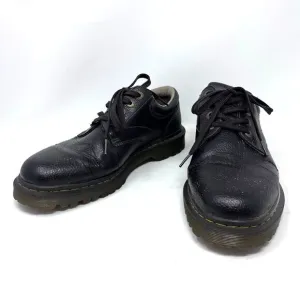 Dr Martens Mens Size 10 Ashfeld Black Leather Oxford Lace Up Shoes Workwear