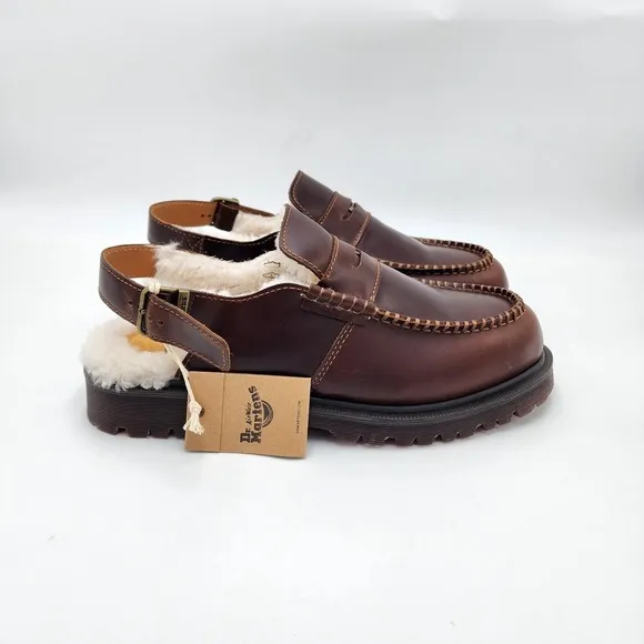 Dr. Martens Mens Size 11 31826243 ORLEANS PENTON SLINGBACK BUTTER SCOTCH Rare