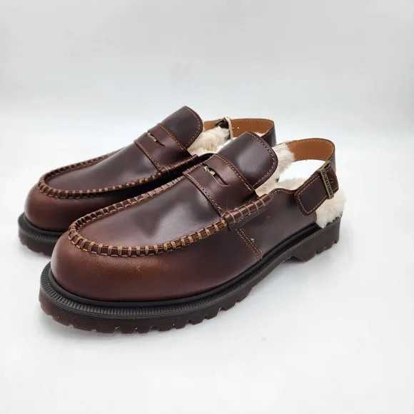 Dr. Martens Mens Size 11 31826243 ORLEANS PENTON SLINGBACK BUTTER SCOTCH Rare