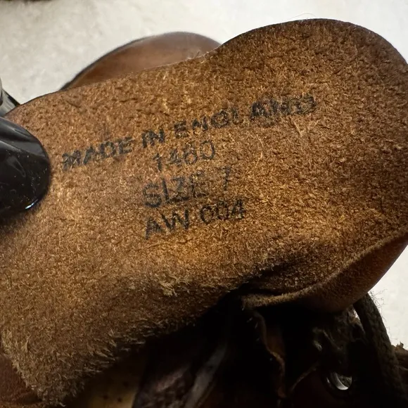 Dr. Martens Vintage Air Cushion Soles boot combat MADE IN ENGLAND…
