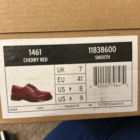 DR. MARTENS VINTAGE MADE IN ENGLAND OXFORD SHOES