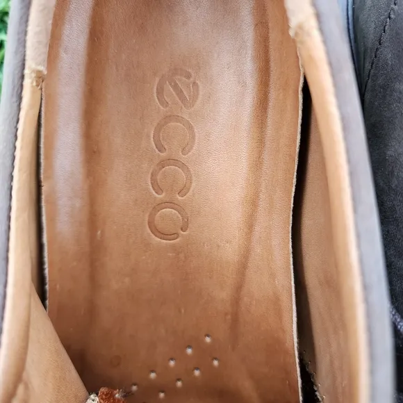 Ecco Mens size 40 &amp;41 casual Oxford  lace-up shoes used good condition