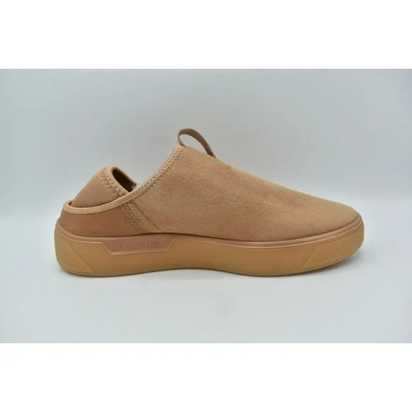 ECCO Womens EUR 38 US 7-7.5 Street Tray Toffee Slip On Lined Nubuck Casual Shoes