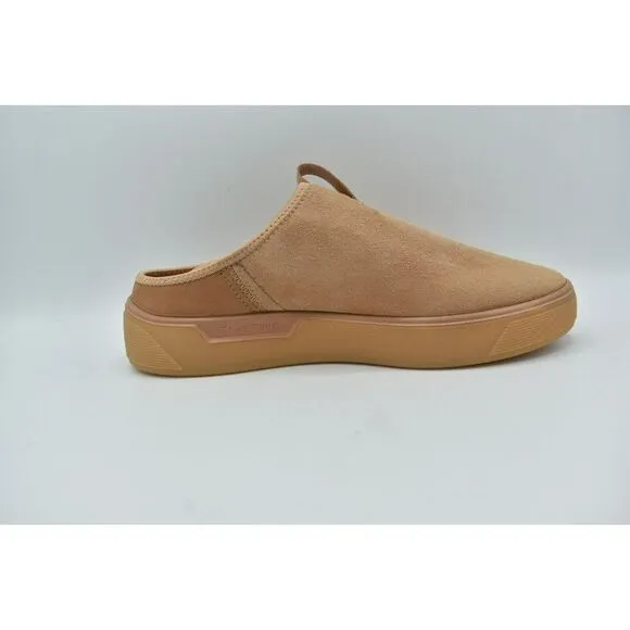 ECCO Womens EUR 38 US 7-7.5 Street Tray Toffee Slip On Lined Nubuck Casual Shoes