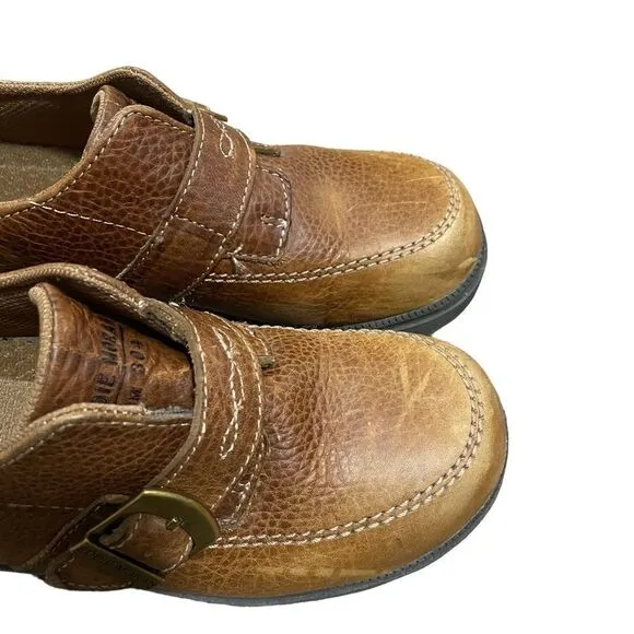 Eddie Moran Y2K 90’s Vintage Buckle Leather shoes