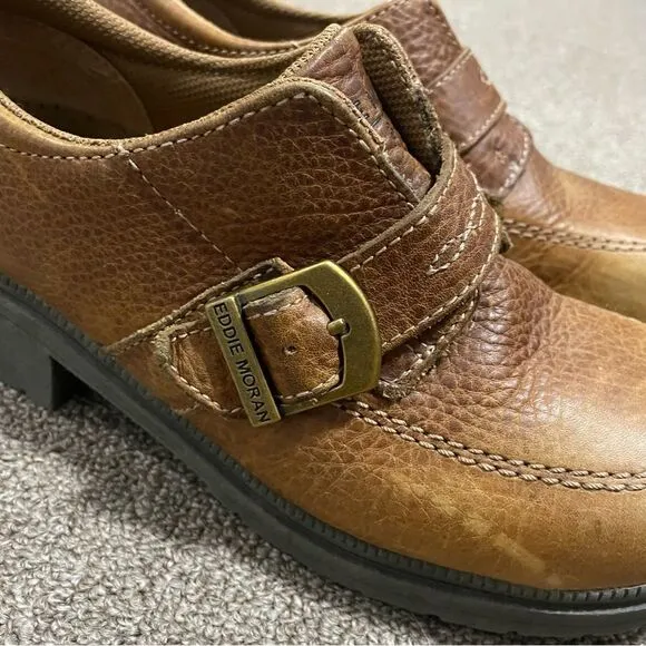 Eddie Moran Y2K 90’s Vintage Buckle Leather shoes