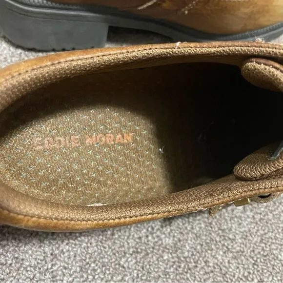 Eddie Moran Y2K 90’s Vintage Buckle Leather shoes