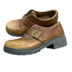 Eddie Moran Y2K 90’s Vintage Buckle Leather shoes