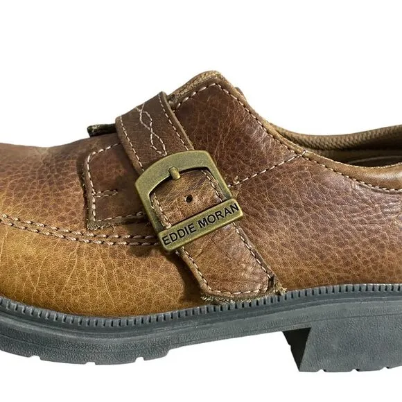 Eddie Moran Y2K 90’s Vintage Buckle Leather shoes