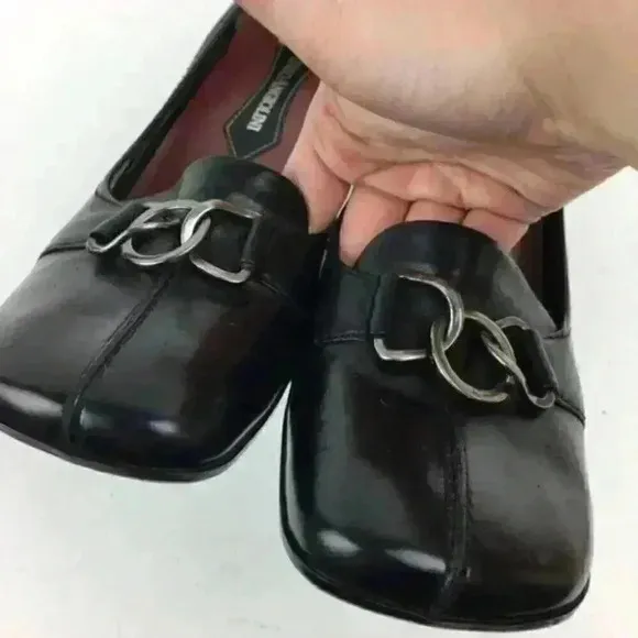 Enzo Angiolini Heels 8 Eadazzio Leather Horsebit