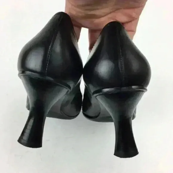 Enzo Angiolini Heels 8 Eadazzio Leather Horsebit