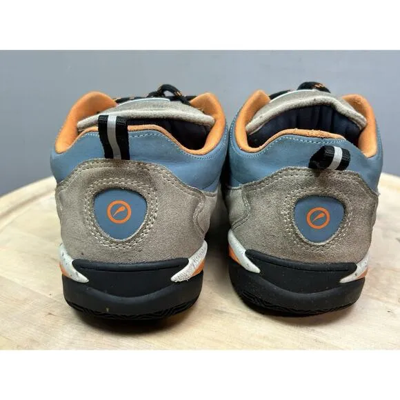 ES symbol skateboarding skate shoes mens Size 9.5 Blue Tan Streetwear