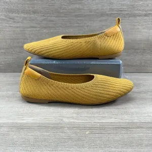 Everlane Shoes Women 6 Yellow Knit Day Glove Ballet Flats Slip On Casual Shoes