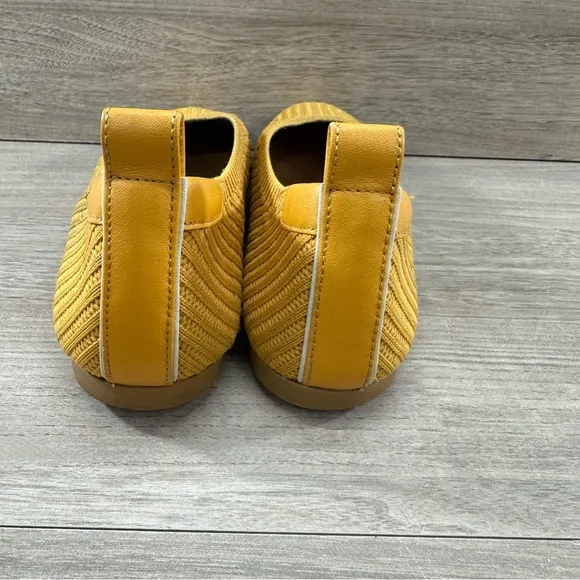 Everlane Shoes Women 6 Yellow Knit Day Glove Ballet Flats Slip On Casual Shoes