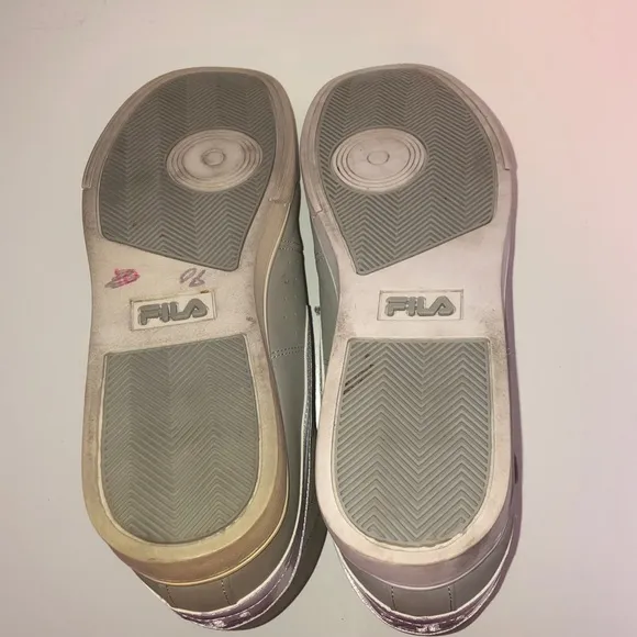 FILA High Top Gray Athletic Shoes Sneakers Size 9