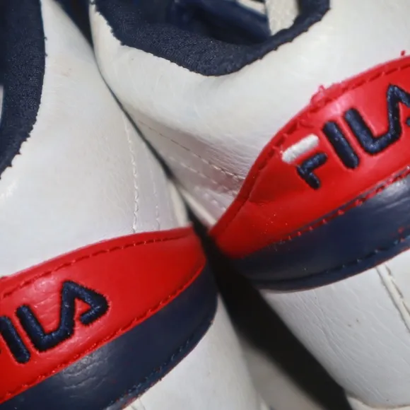 FILA White and Blue Sports Sneakers