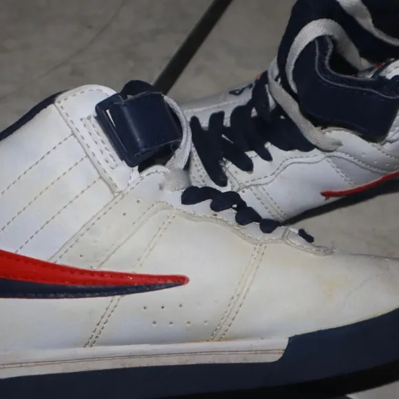 FILA White and Blue Sports Sneakers