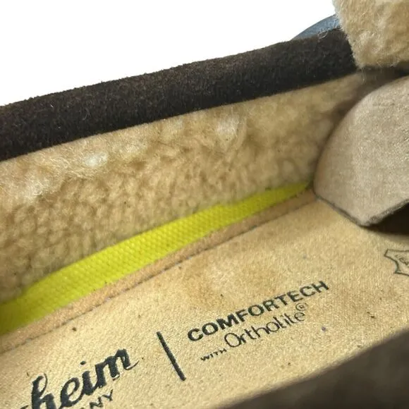 Florsheim Cozy Tie Moc Slipper Men's Chocolate Size 8 New