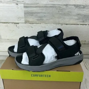 Florsheim mens 8 Treadlight river shoes sandals new adjustable straps black new
