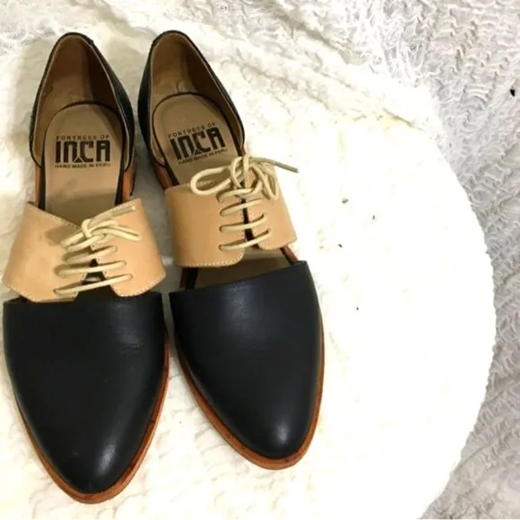 Fortress of Inca Carmen Oxford Shoes Size 37